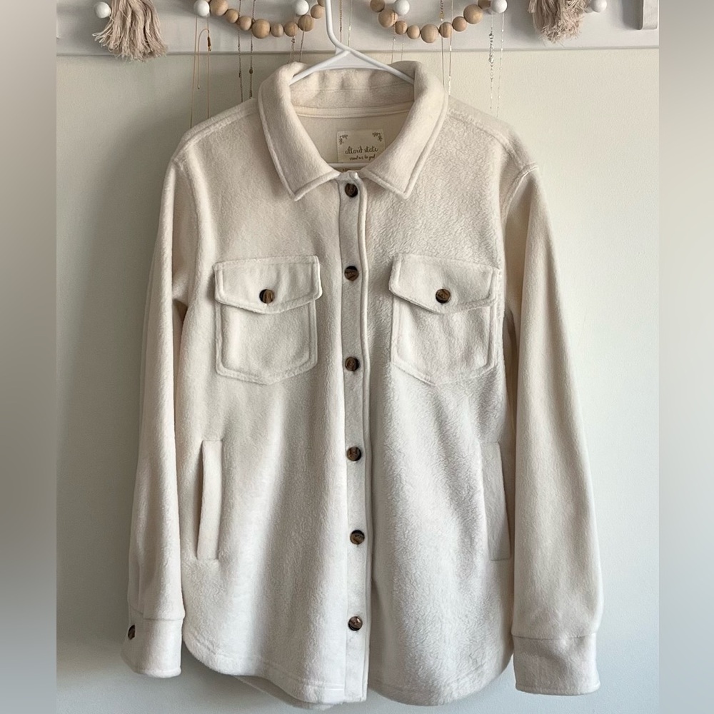 Altar’d State Fleece Shacket NEW